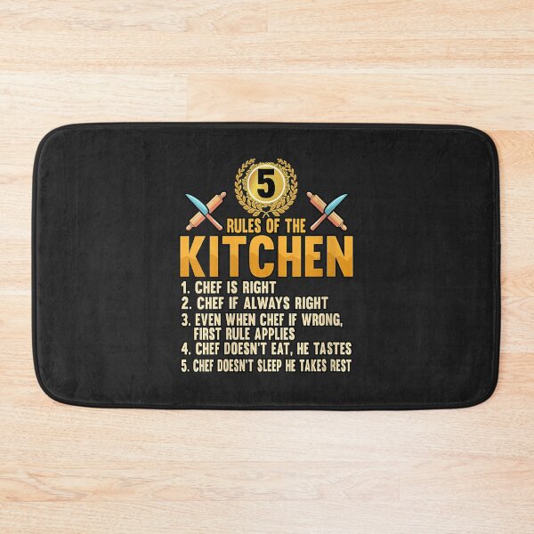 Item preview, Womens Funny Chef Rules Of The Kitchen Baker Cook Knife V-Neck designed and sold by JakariEzer.