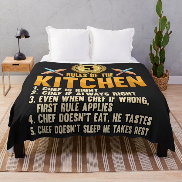 Item preview, Womens Funny Chef Rules Of The Kitchen Baker Cook Knife V-Neck designed and sold by JakariEzer.