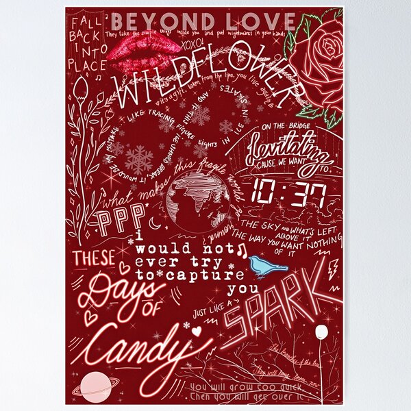 Item preview, Beach House - Depression Cherry Illustrated Discography designed and sold by therulezofart.