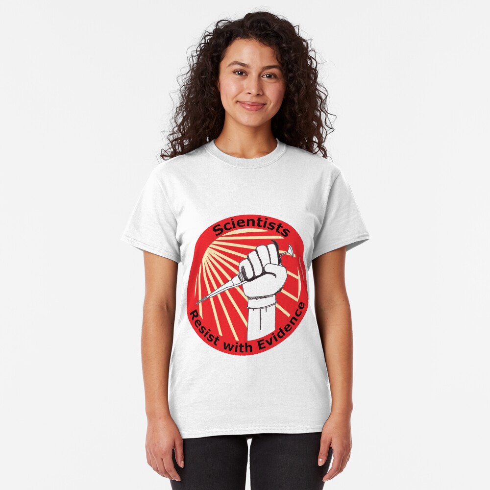 Scientists Resist! (circular) Classic T-Shirt