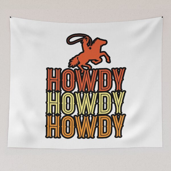 Item preview, CowBoy on a Horse Howdy Design designed and sold by Jrodi.