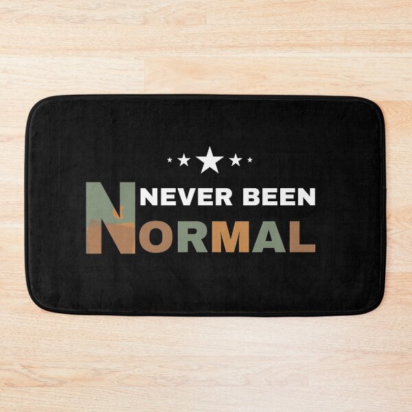 Item preview, NEVER BEEN NORMAL, Vintage colors designed and sold by trendyshopy.