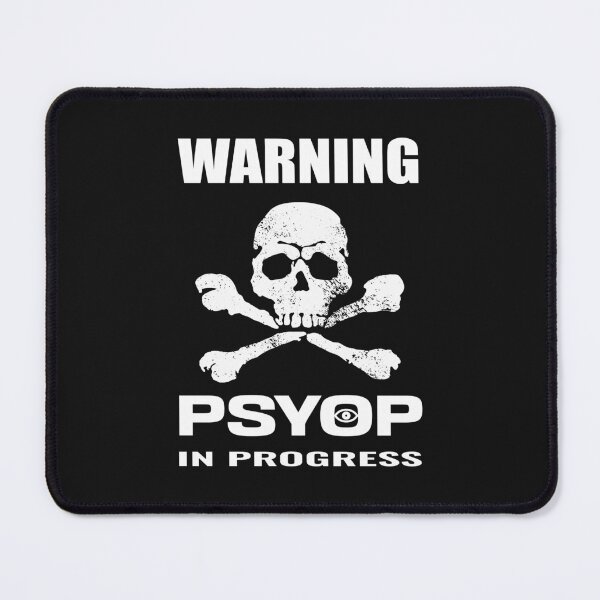Item preview, PSYOP operation warning designed and sold by pignpix.