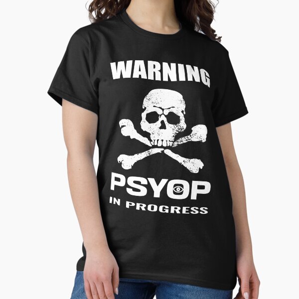 Item preview, PSYOP operation warning designed and sold by pignpix.