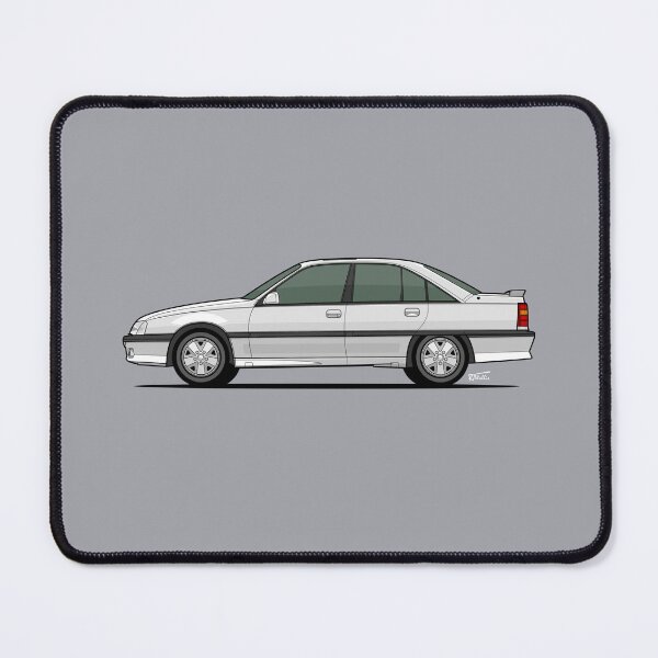 Item preview, Vaux.hall Carl.ton GSI / Op.el Omega 3000  side view illustration -white designed and sold by RJWautographics.