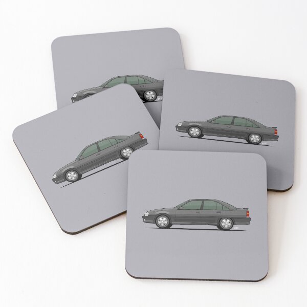 Item preview, Vaux.hall Carl.ton GSI / Op.el Omega 3000  side view illustration - Grey designed and sold by RJWautographics.