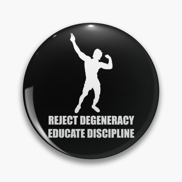 Item preview, Reject Degeneracy Educate Discipline Zyzz designed and sold by BiggieRiggie.