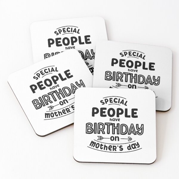 Item preview, Special People Have Birthday On Mother's Day May Birthday Gift designed and sold by JooArtPrints  ★★★★★.