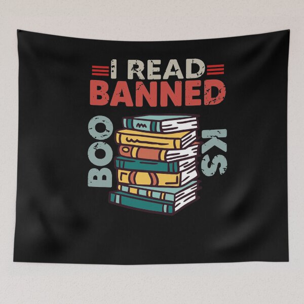 Item preview, I Read Banned Books designed and sold by Heddar Badreddine.