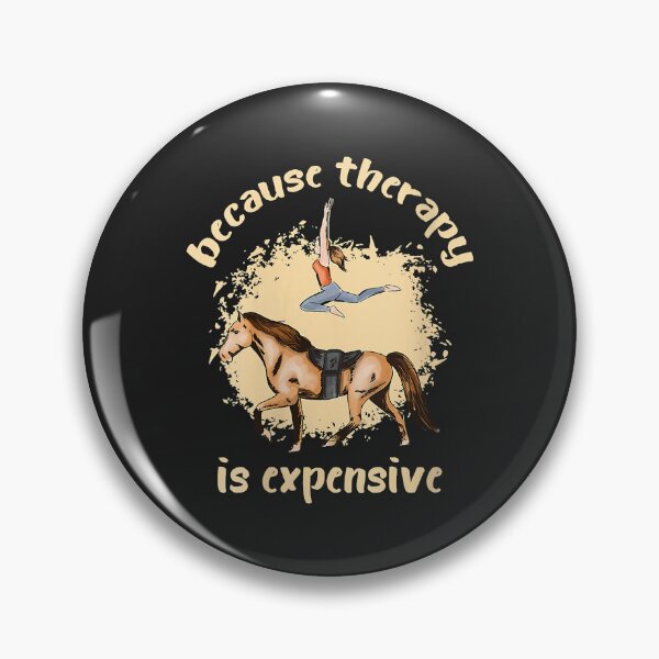 Item preview, Womens Horseback Riding Horse Acrobatics Lover Therapy Is Expensive V-Neck designed and sold by JakariEzer.