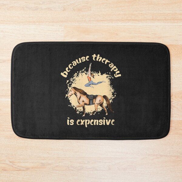 Item preview, Womens Horseback Riding Horse Acrobatics Lover Therapy Is Expensive V-Neck designed and sold by JakariEzer.