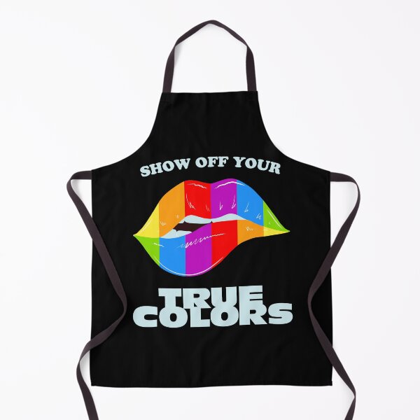 Item preview, rainbow lips gay lgbt design to attend the pride parade 2022 designed and sold by Cheeky Companions.
