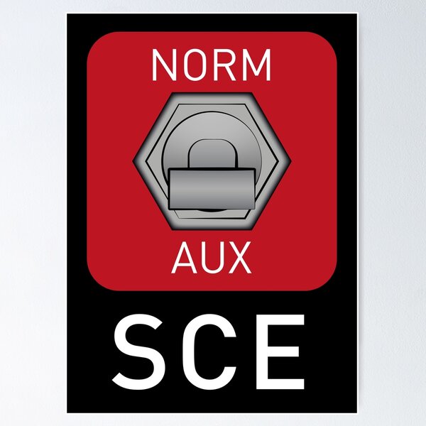 Item preview, SCE to AUX Switch | NASA | Engineering Solutions | John Aaron designed and sold by darryldesign.