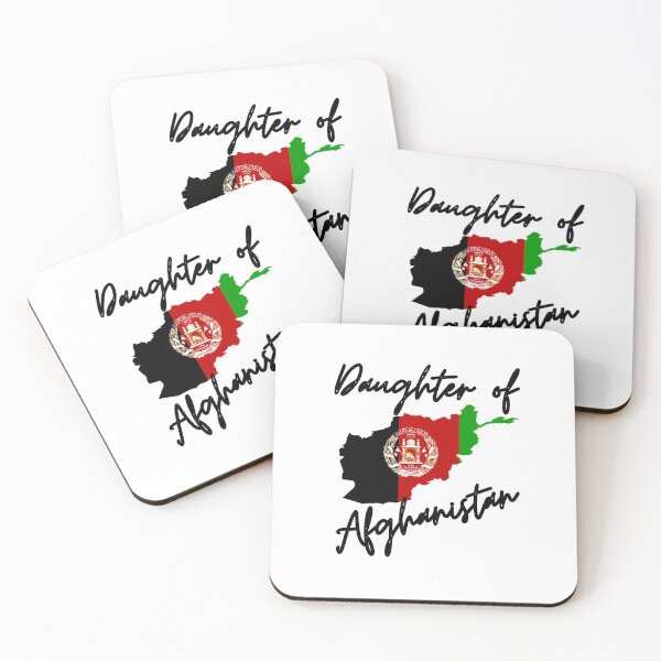 Item preview, Daughter of Afghanistan Map Flag designed and sold by NovawayDirect.