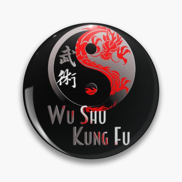 Item preview, Wu Shu Kung Fu Red Dragon - Martial Arts Design designed and sold by Zanshin-Art.