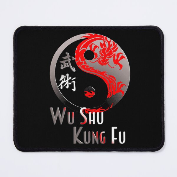 Item preview, Wu Shu Kung Fu Red Dragon - Martial Arts Design designed and sold by Zanshin-Art.