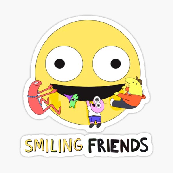 Smiling Friends Pim - Adult Swim Sticker for Sale by jack spinella