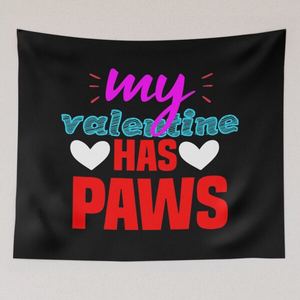 Item preview, My Valentine Has Paws designed and sold by EiraJocasta.