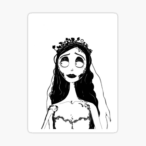 Corpse Bride Stickers | Redbubble