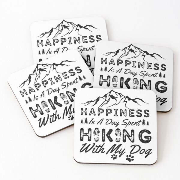 Item preview, Happiness Is A Day Spent Hiking With My Dog designed and sold by BahiaStyle.