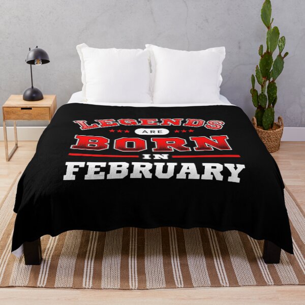 Item preview, Legends Are Born In February designed and sold by Syahrasi.