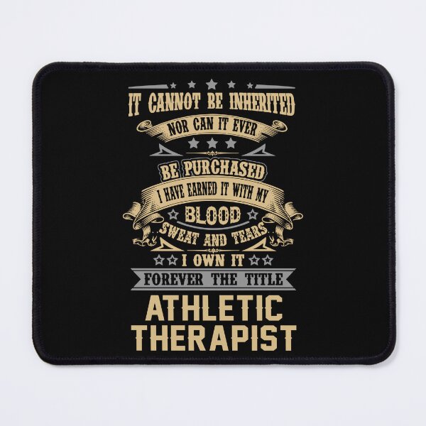 Item preview, Athletic Therapist T Shirt - Forever The Title Job Gift Item Tee designed and sold by celiagomez456.