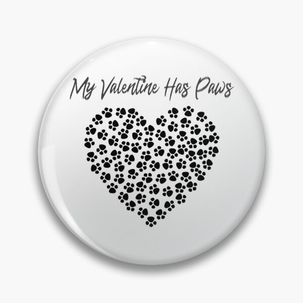 Item preview, My Valentine Has Paws - Heart Minimal   designed and sold by EiraJocasta.