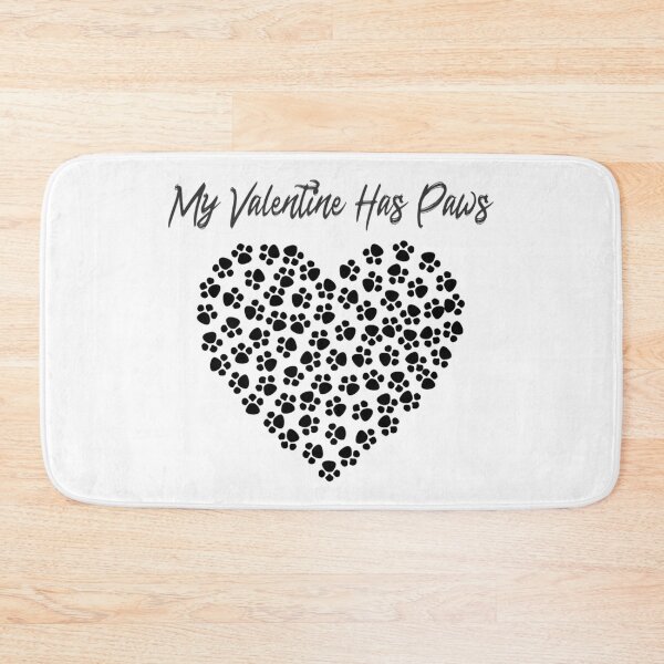 Item preview, My Valentine Has Paws - Heart Minimal   designed and sold by EiraJocasta.
