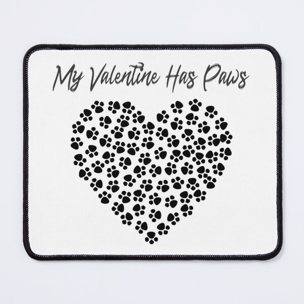 Item preview, My Valentine Has Paws - Heart Minimal   designed and sold by EiraJocasta.