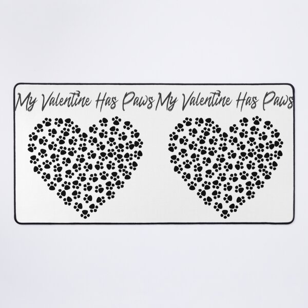 Item preview, My Valentine Has Paws - Heart Minimal   designed and sold by EiraJocasta.