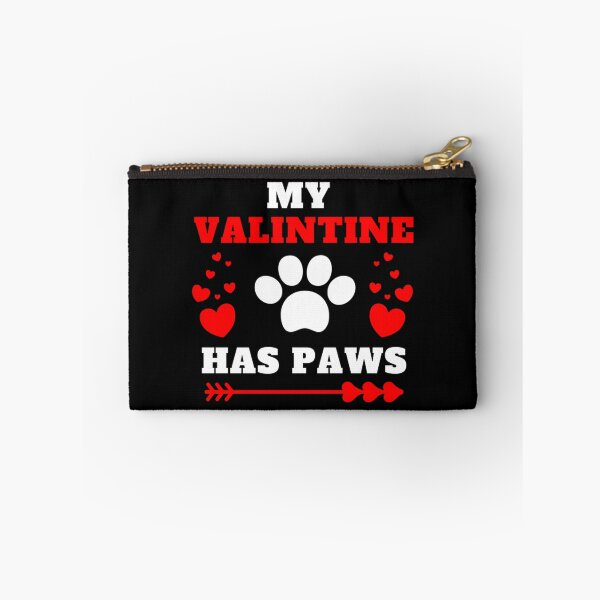 Item preview, My Valentine Has Paws - retro sunset cat lover quote    designed and sold by EiraJocasta.