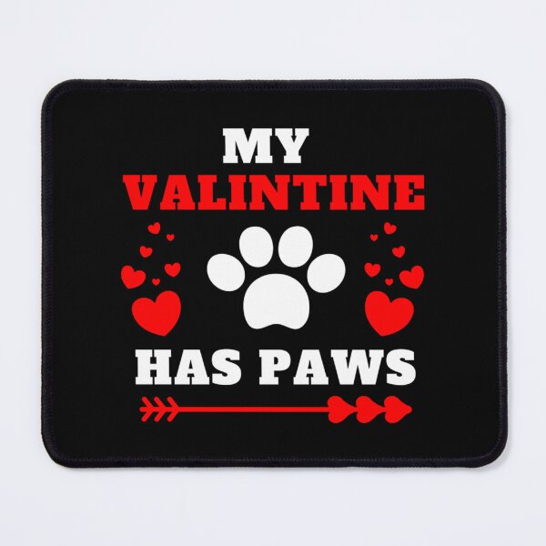 Item preview, My Valentine Has Paws - retro sunset cat lover quote designed and sold by EiraJocasta.