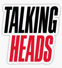 Talking Heads Sticker