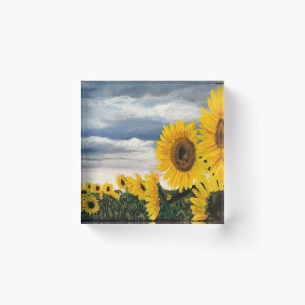 Item preview, Moody Sunflowers designed and sold by Shelly  Moore.
