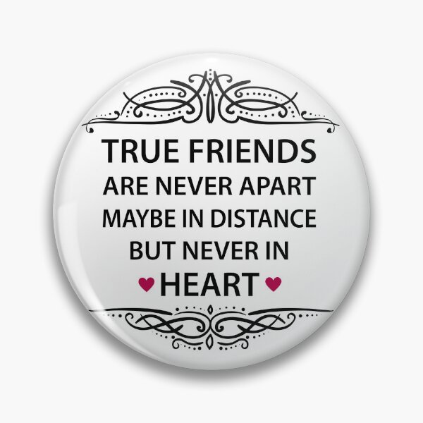 Item preview, True friends are never apart - True Friends Are Never Apart Maybe In Distance But Never In Heart  designed and sold by MOONINSPIRATION.