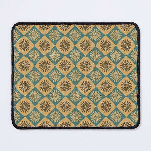 Item preview, Blomma, Vintage 60s Flower Seamless Pattern in Retro Color Style designed and sold by BesanoStyle.
