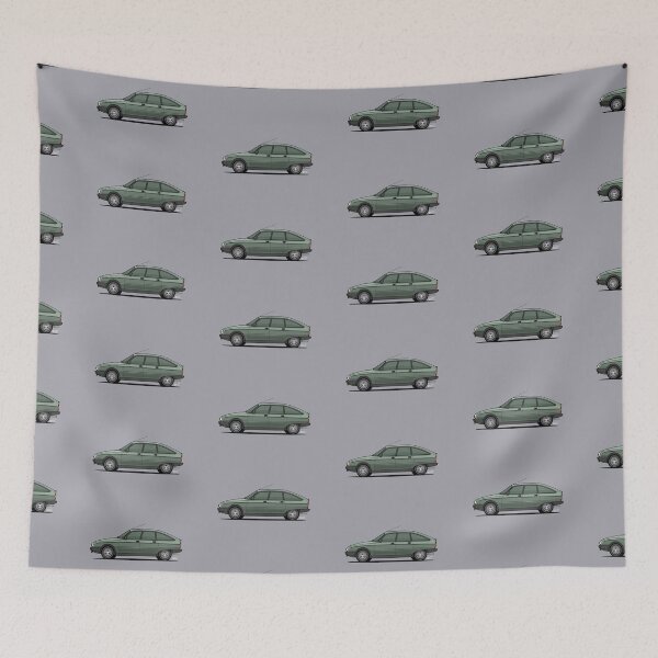 Item preview, Citron GSA X3 single side view Illustration - Green designed and sold by RJWautographics.