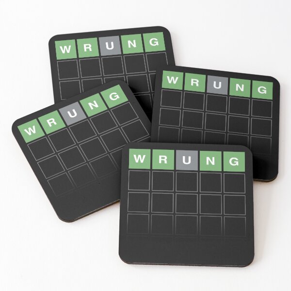 Item preview, Wordle - Wrung designed and sold by Store-Designify.