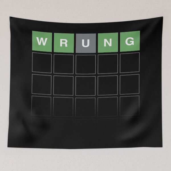 Item preview, Wordle - Wrung designed and sold by Store-Designify.