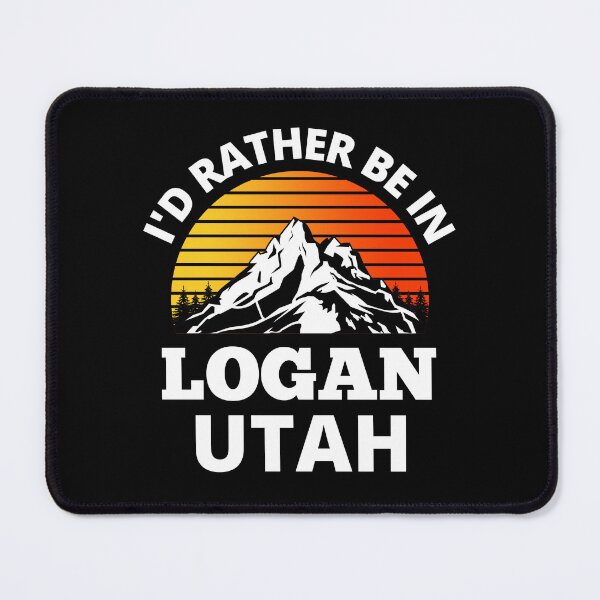 Item preview, I'd Rather Be In Logan Utah Mountain Climbing designed and sold by RGRamsey.