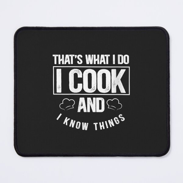 Item preview, Womens That's What I Do I Cook and I Know Things Cooking Lover Gift V-Neck designed and sold by JakariEzer.