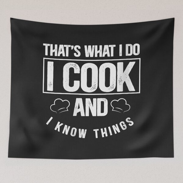 Item preview, Womens That's What I Do I Cook and I Know Things Cooking Lover Gift V-Neck designed and sold by JakariEzer.