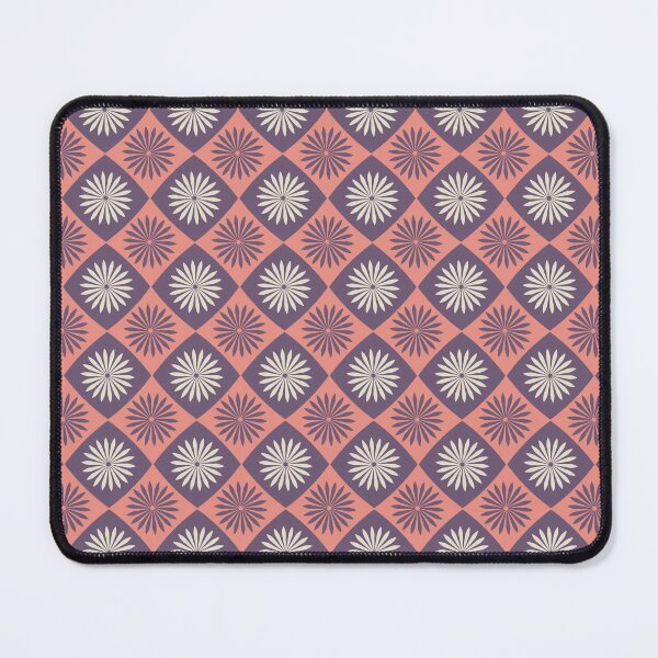 Item preview, Blomma, Vintage 60s Flower Seamless Pattern in Retro Color Style designed and sold by BesanoStyle.