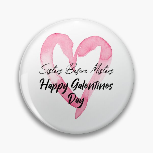 Item preview,  Galentines Day Quote,Pink Watercolor Heart,Love designed and sold by GirlsandGlitter.