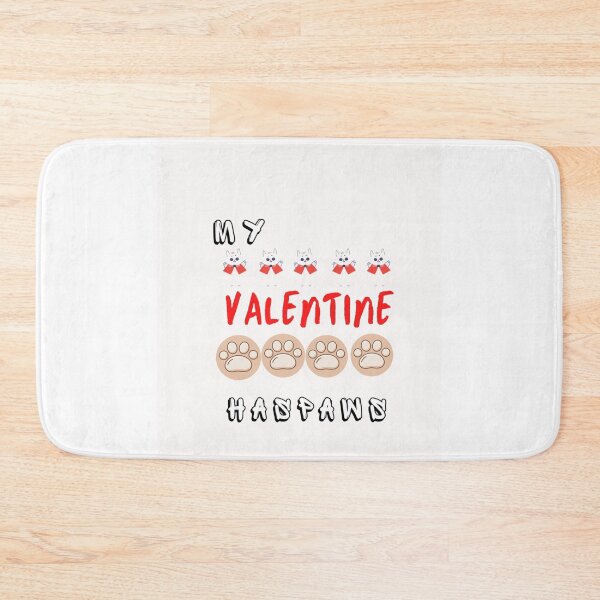Item preview, My Valentine Has Paws-funny white lie shirt ideas-gift for valentines for pets lovers Graphic designed and sold by EiraJocasta.