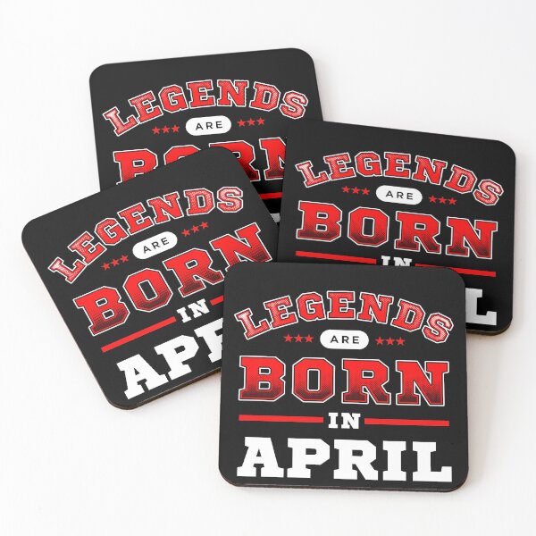 Item preview, Legends Are Born In April designed and sold by Syahrasi.