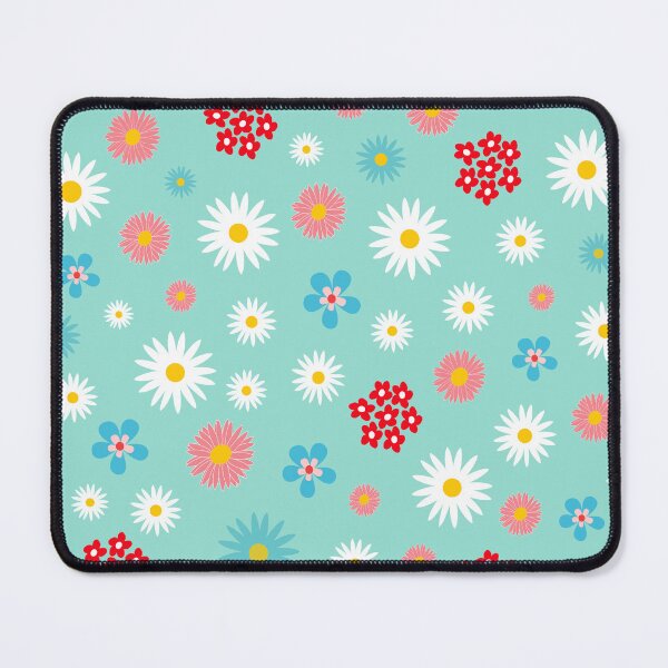 Item preview, Spring Flowers on Egg Blue designed and sold by lucybrownlane.