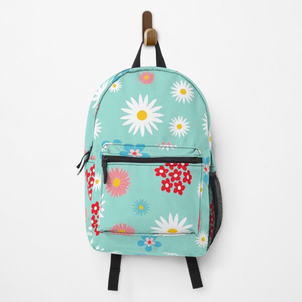 Item preview, Spring Flowers on Egg Blue designed and sold by lucybrownlane.