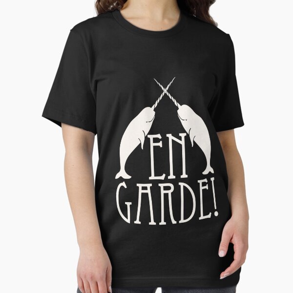 Item preview, En Garde Narwhals Fencing Narwhal designed and sold by jaygo.