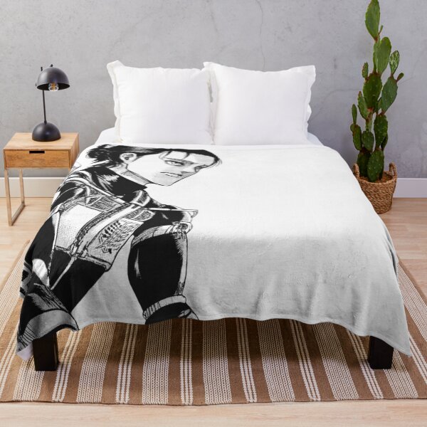 Eren Jaeger blanket Throw Blanket